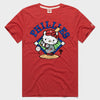 Hello Kitty x Philadelphia Phillies Swing Tee (Adult - Unisex) Apparel HOMAGE Red XS