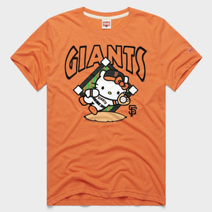 Hello Kitty x San Francisco Giants Catch Tee (Adult - Unisex) Apparel HOMAGE Orange XS