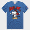 Hello Kitty x Toronto Blue Jays Throw Tee (Adult- Unisex) Apparel HOMAGE Royal Blue XS