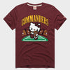 Hello Kitty x Washington Commanders Rush Tee (Adult- Unisex) Apparel HOMAGE Wine XS