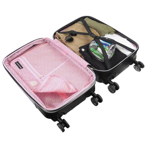 DO NOT SET LIVE - Hello Kitty x FUL 21" Hardshell Carry-on Luggage (Black) Suitcases Ful Luggage