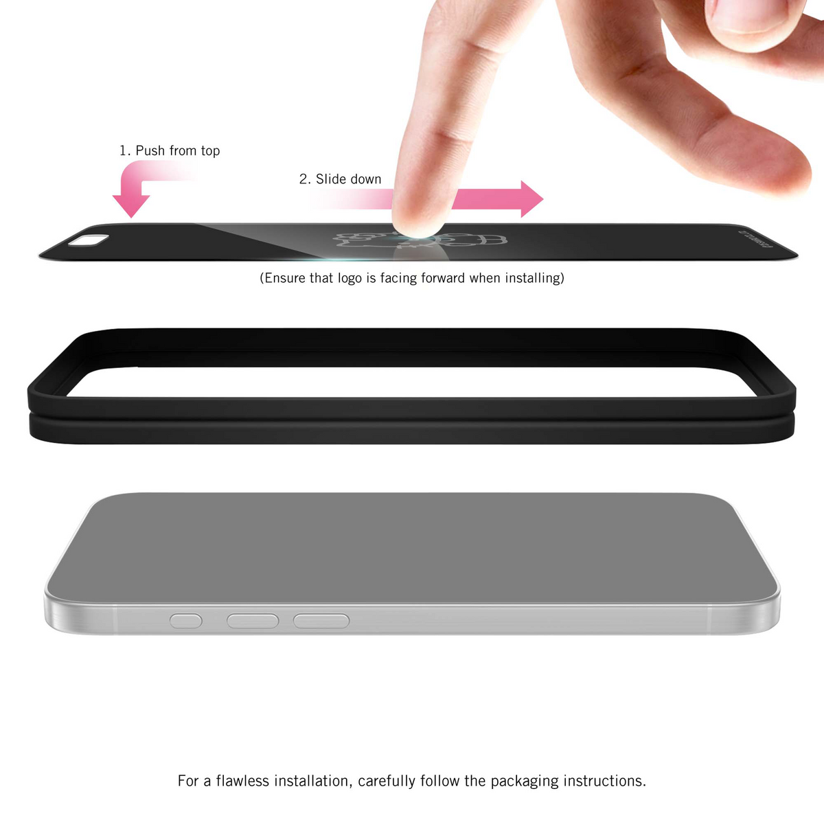 Hello Kitty x Screen Skinz Standing Privacy Screen Protector Screen Skinz