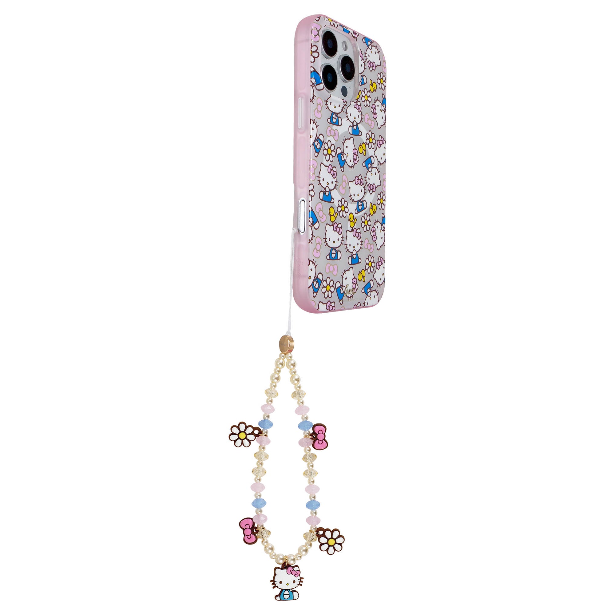 Hello Kitty x Sonix Pink Bows Phone Beaded Wristlet Accessory BySonix Inc.