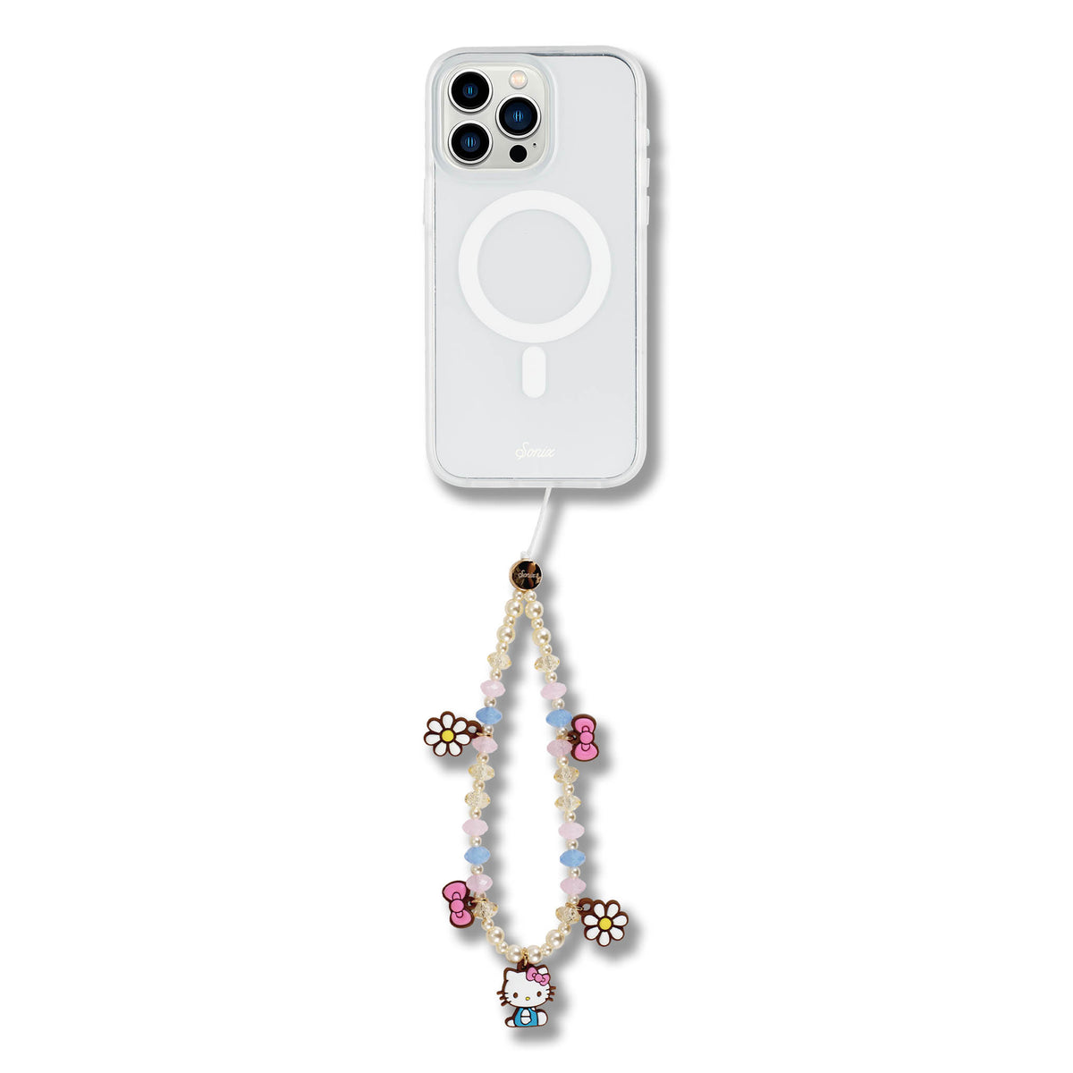 Hello Kitty x Sonix Pink Bows Phone Beaded Wristlet Accessory BySonix Inc.