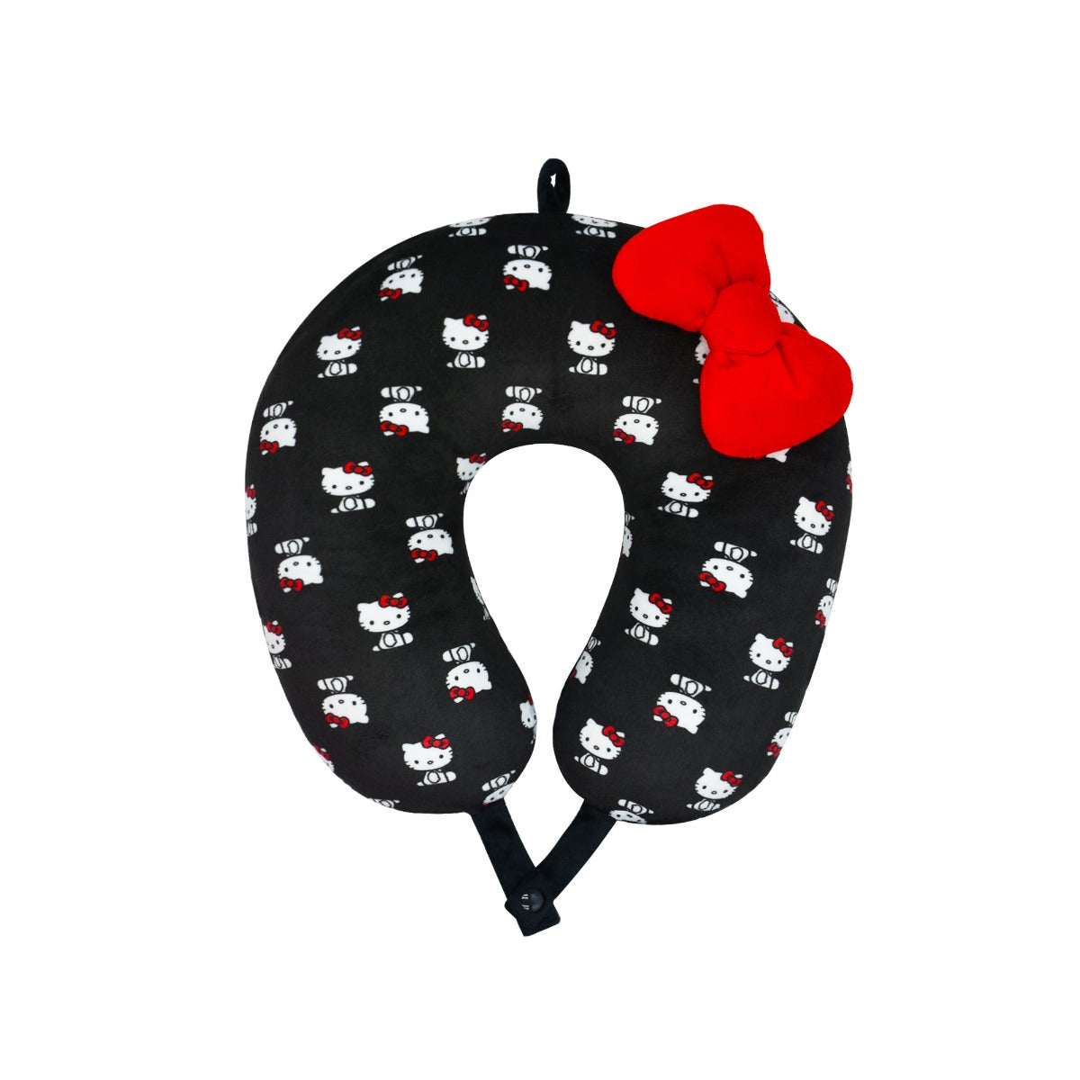 Hello Kitty x FUL Black Neck Pillow Travel Neck Pillow Ful Luggage Black