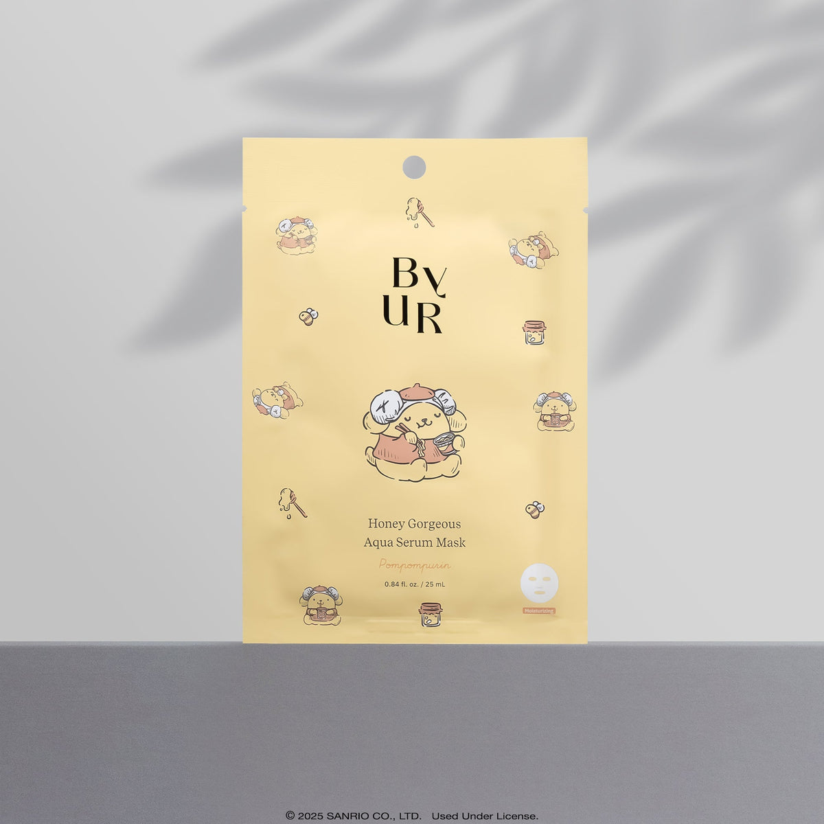 Pompompurin x ByUR Honey Gorgeous Daily Aqua Serum Mask (4pc) (POPUP) Beauty ByUR US