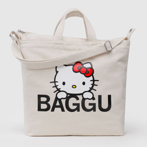 Hello Kitty x Baggu Horizontal Zip Duck Bag (Big Face) Bags Baggu Corporation