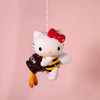 Hello Kitty Bumble Bee Ceramic Wind Chime Home Goods Blue Sky