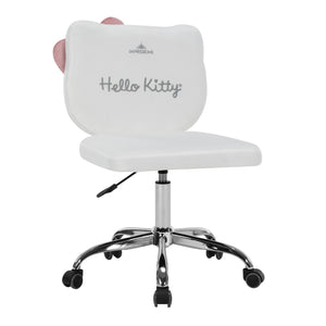 Hello Kitty x Impressions Vanity Kawaii Swivel Chair (White) Home Goods Impressions Vanity   
