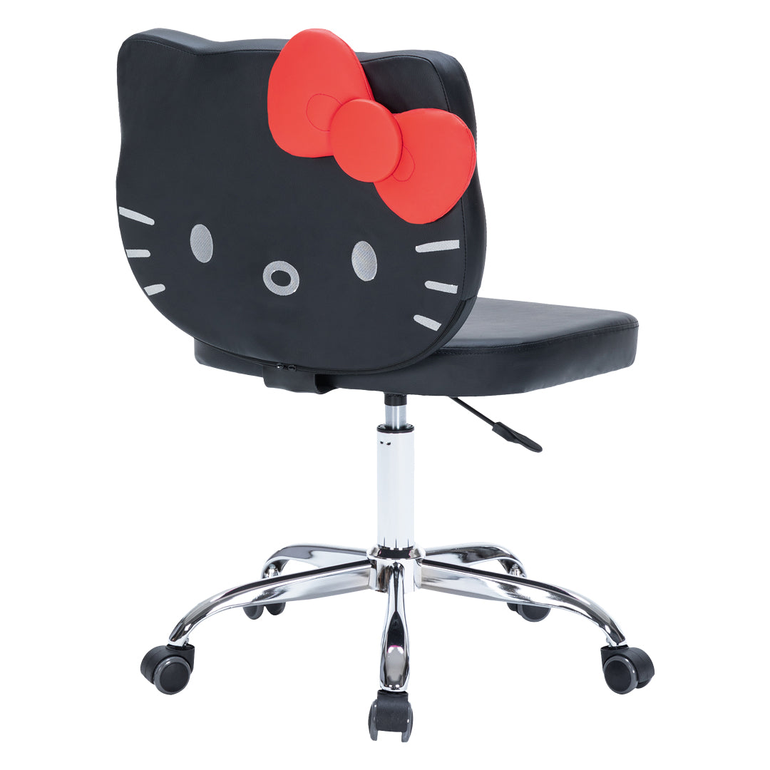 Hello Kitty x Impressions Vanity Faux Leather Swivel Vanity Chair Home Goods Impressions Vanity Co.