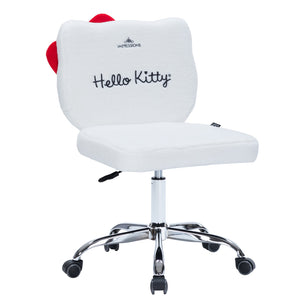 Hello Kitty x Impressions Vanity Teddy Fur Swivel Chair
