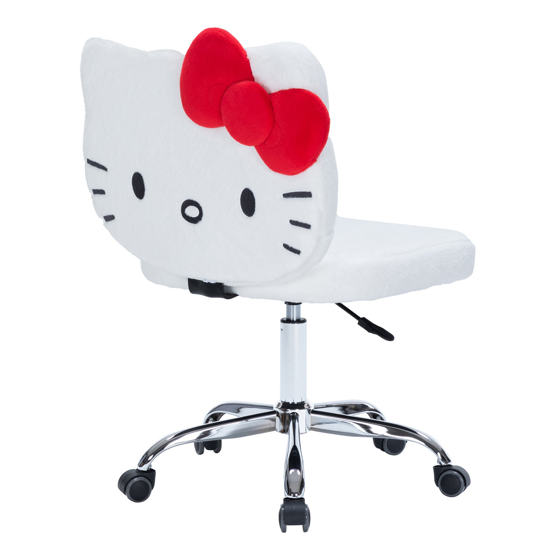 Hello Kitty Teddy Fur Swivel Vanity Chair Vanity Seating Impressions Vanity Co.   