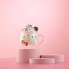 Hello Kitty 3D Double Wall Espresso Glass Home Goods JoyJolt