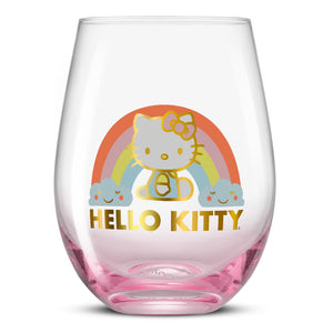 Hello Kitty Sweet Rainbow Stemless Glasses (Set of 4)