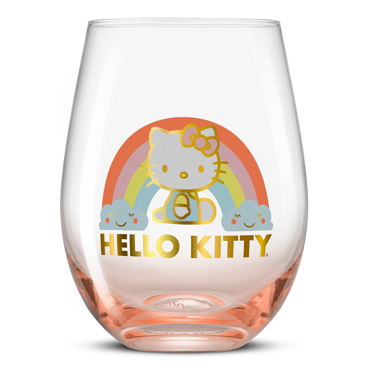 Hello Kitty Sweet Rainbow Stemless Glasses (Set of 4)