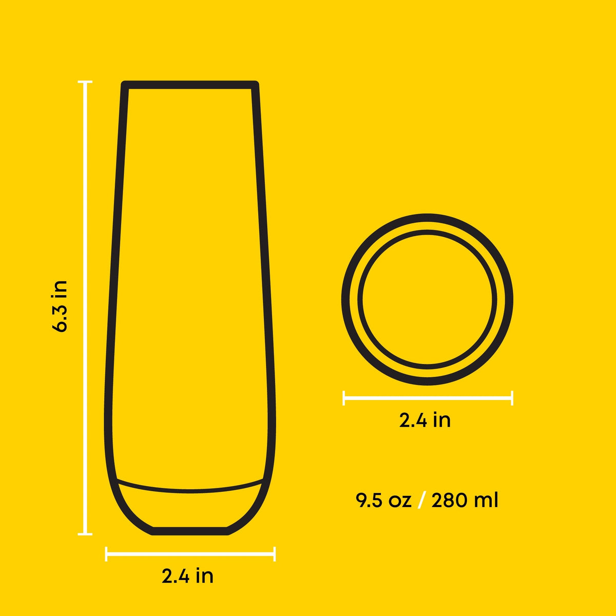 Hello Kitty and Friends Holiday Stemless Flutes Home Goods JoyJolt