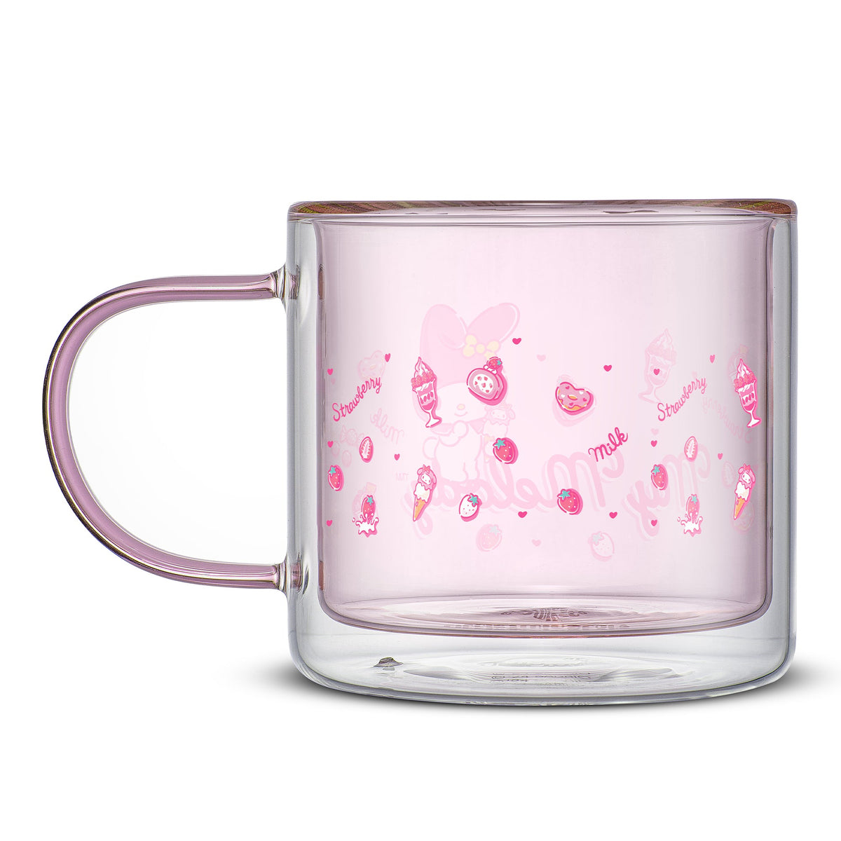 My Melody Double Wall Coffee Mug Home Goods JoyJolt