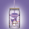 Kuromi Favorite Flavor Lidded Glass Tumbler Home Goods JoyJolt   