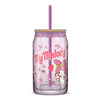 My Melody Favorite Flavor Lidded Glass Tumbler Home Goods JoyJolt   