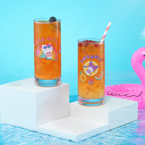 Hello Kitty and Friends Pool Party Tall Drinking Glasses Home Goods JoyJolt