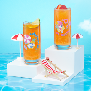 Hello Kitty and Friends Pool Party Tall Drinking Glasses Home Goods JoyJolt