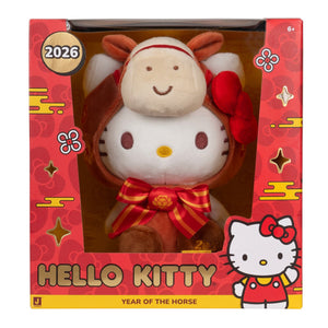Hello Kitty 8” Year of the Horse 2026 Boxed Plush (Limited Edition) Plush Jazwares LLC