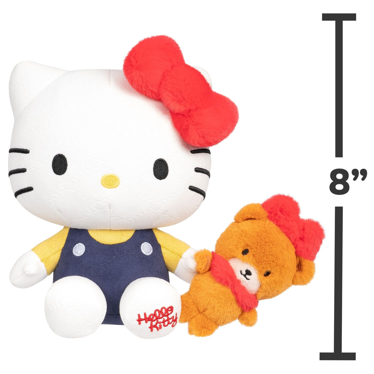 Hello Kitty & Tiny Chum Plush Besties 3D Display Frame Plush Jazwares