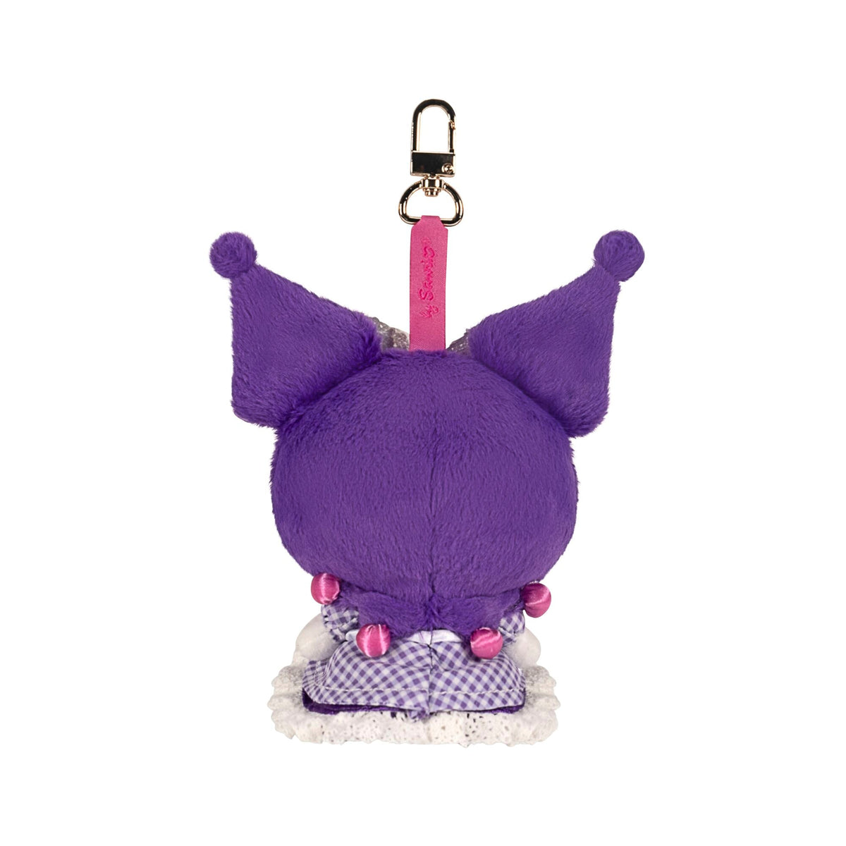 Kuromi Vinyl Clip Plush Mascot Keychain (Lolita Bestie) Plush Jazwares