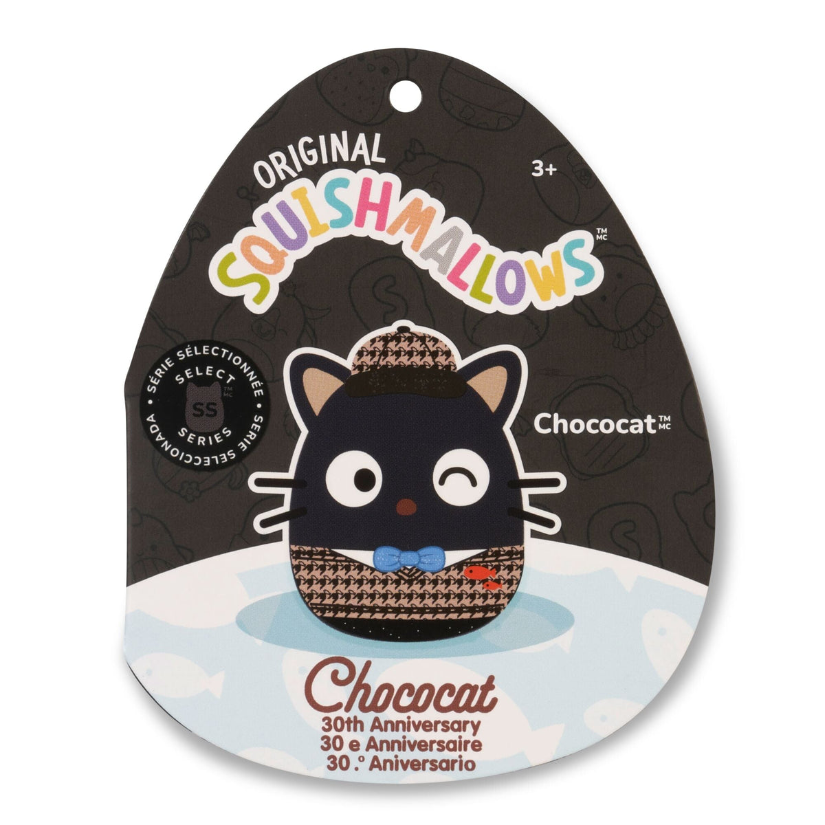 Chococat 12" Squishmallows Plush (30th Anniversary) Plush Jazwares