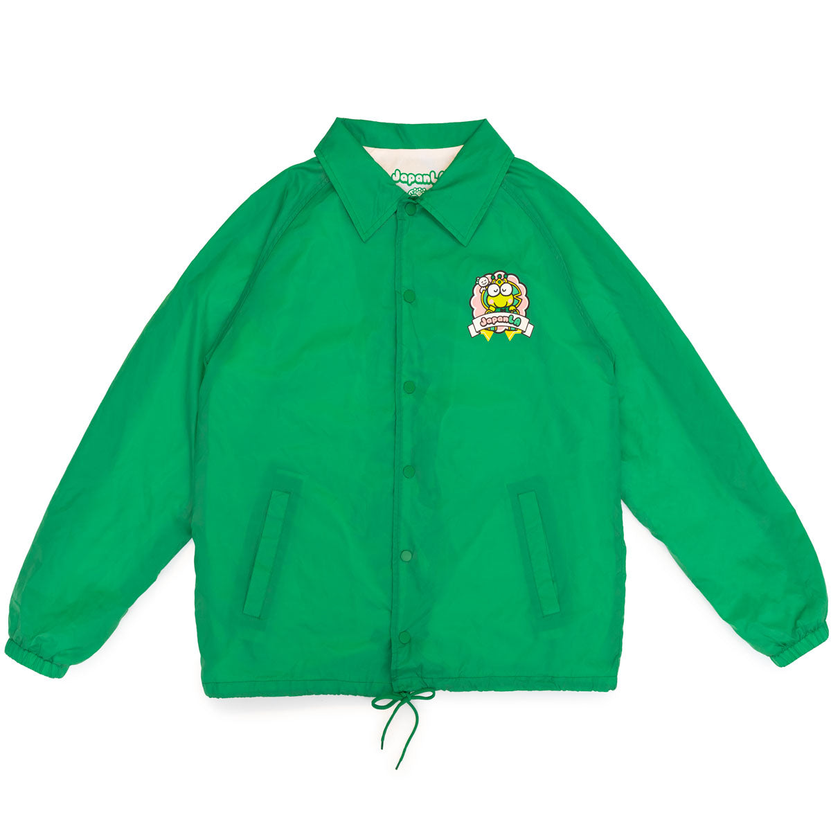 Keroppi x JapanLA 35th Anniversary Coach Jacket Apparel JapanLA   