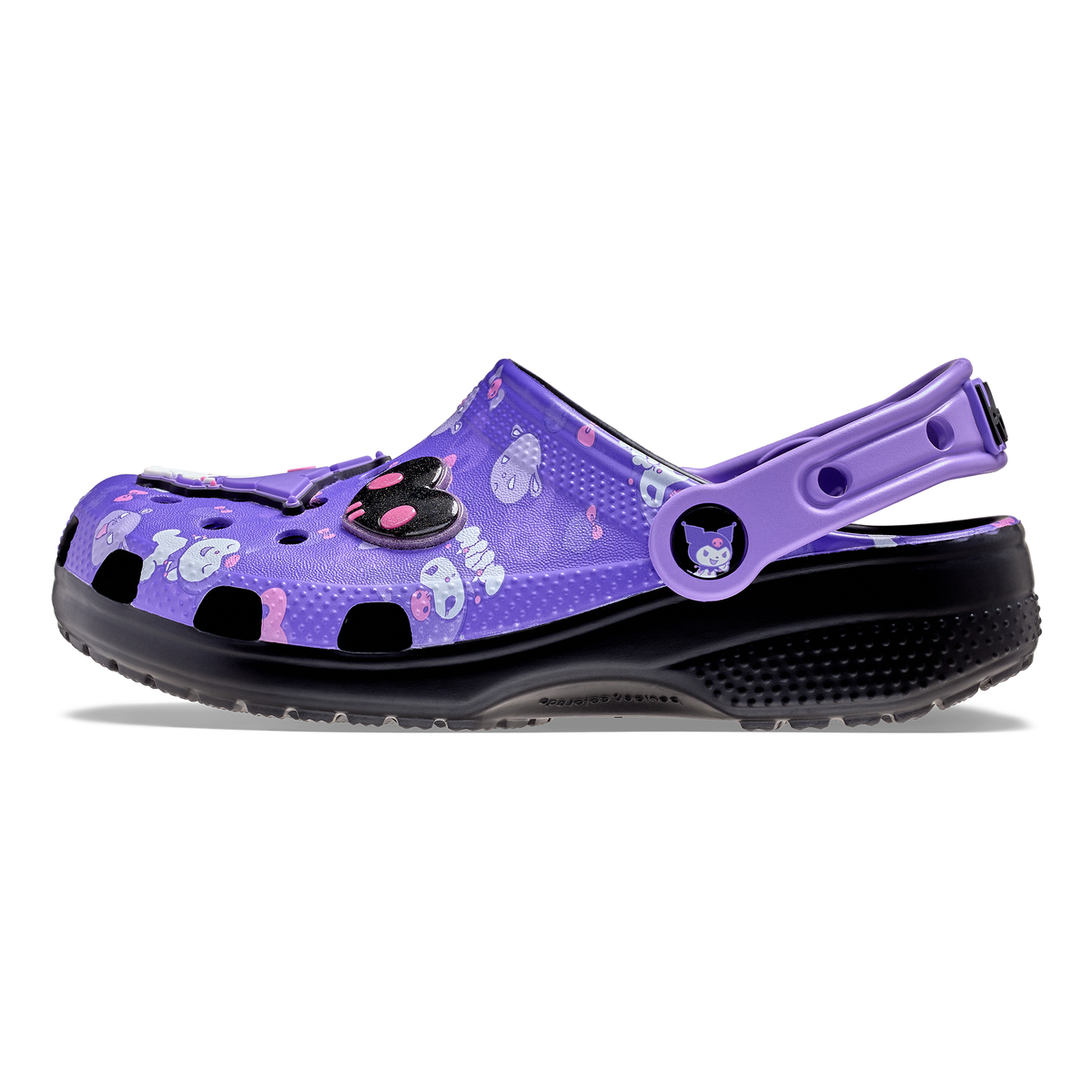 Kuromi x Crocs Kids Purple Classic Clog Shoes Crocs