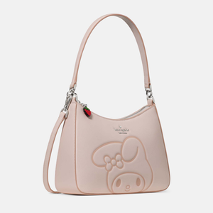 My Melody x Kate Spade New York Margot Puffy Convertible Shoulder Bag (Pink) Bags Kate Spade