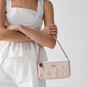 My Melody x Kate Spade New York Puffy Convertible Wristlet Bags Kate Spade