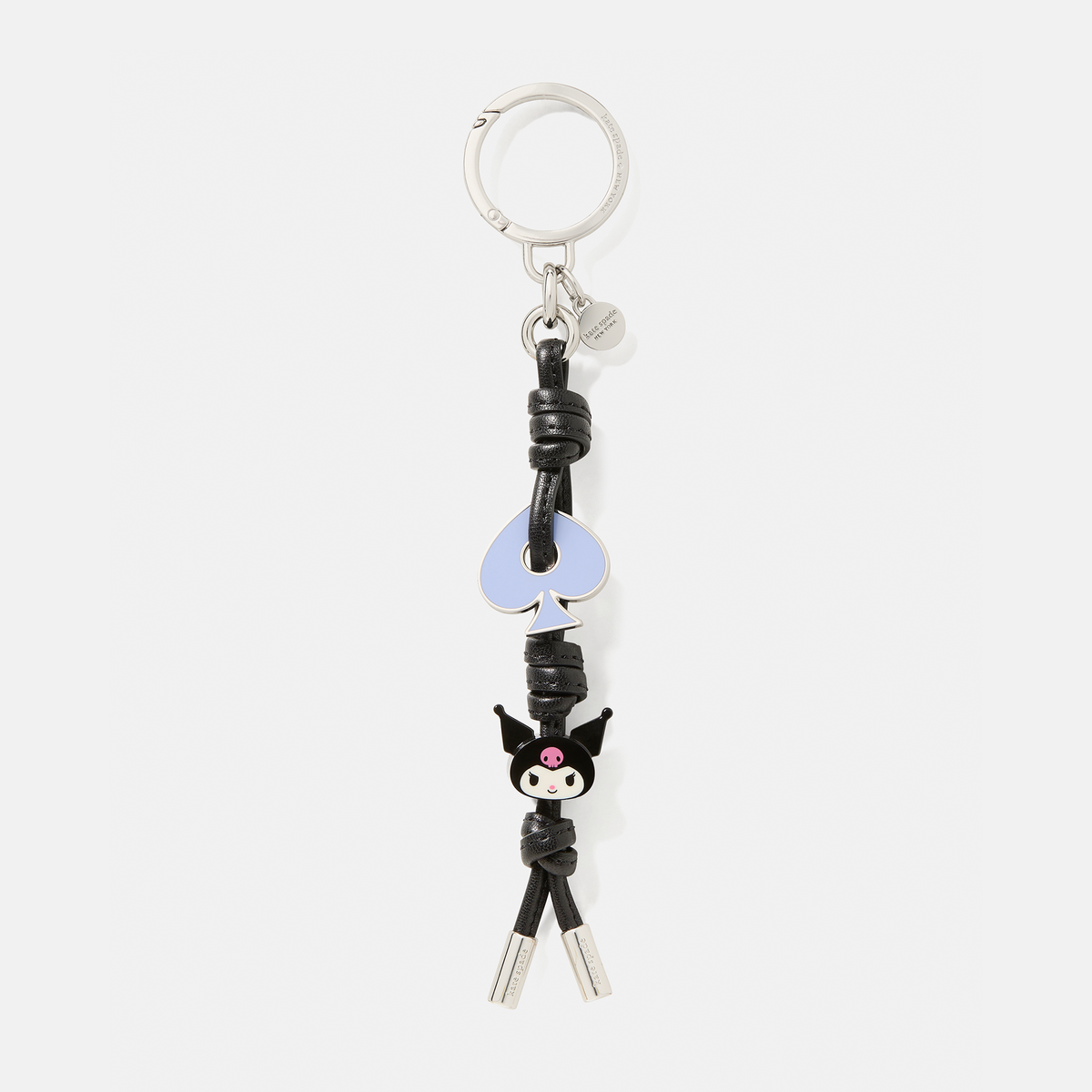 Kuromi x Kate Spade New York Enamel Knott Bag Charm Accessory Kate Spade