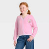 Hello Kitty and Friends Girls Chenille Patch Fleece Cardigan Apparel Mad Engine Global LLC