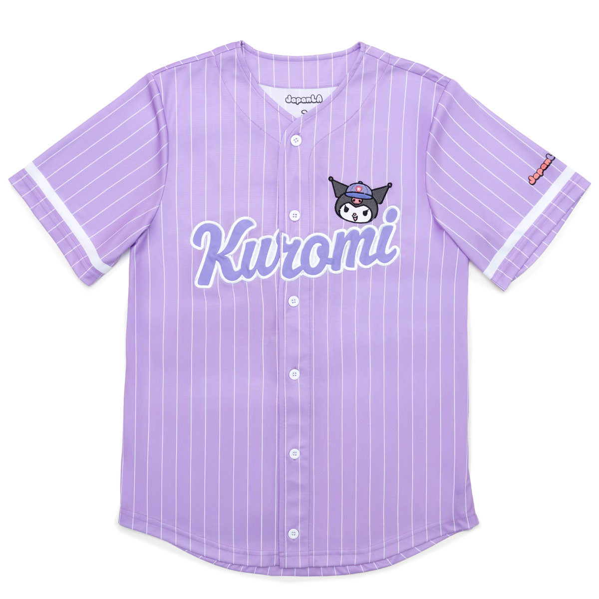 Kuromi x JapanLA Baseball Jersey (Purple) Apparel JapanLA