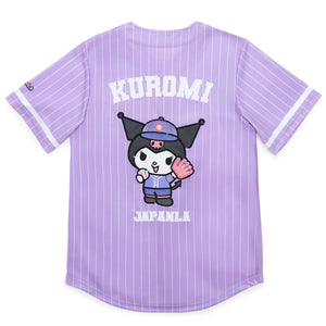 Kuromi x JapanLA Baseball Jersey (Purple) Apparel JapanLA