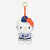 Hello Kitty x New York Mets Plush Mascot Keychain Accessory FOCO