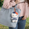 Hello Kitty x New York Mets Plush Mascot Keychain Accessory FOCO