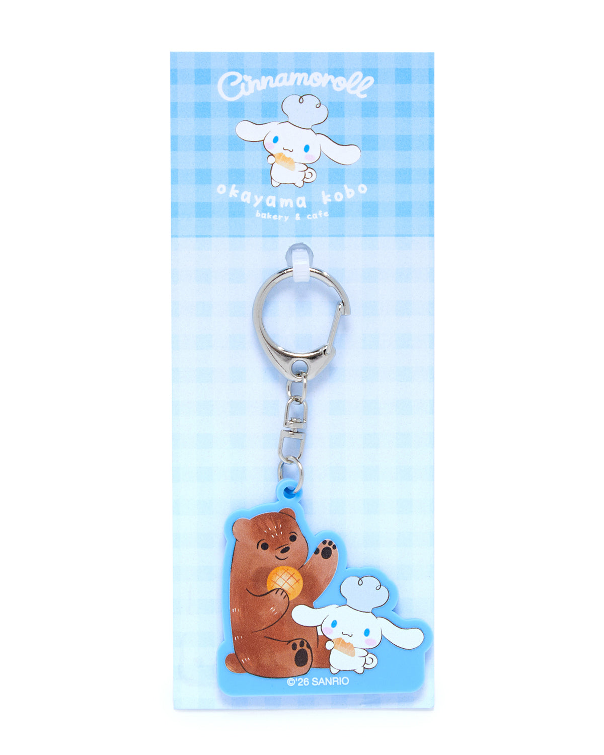 Cinnamoroll x Okayama Kobo Bear Keychain Accessory Okayama Kobo