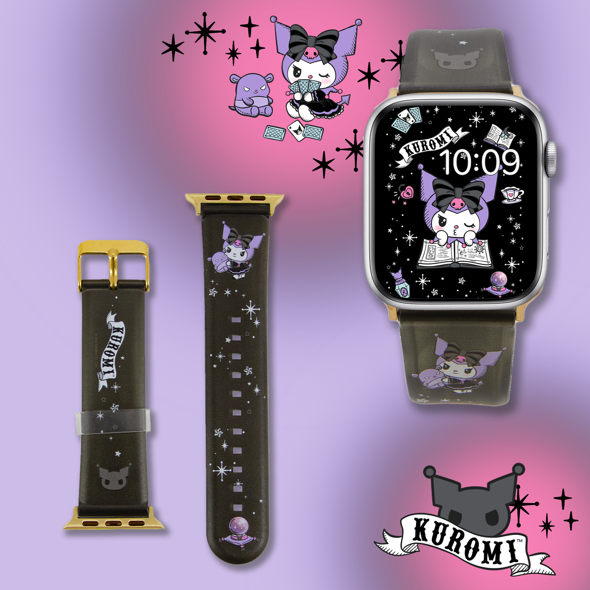 Kuromi x Sonix Jelly Apple Watch Band