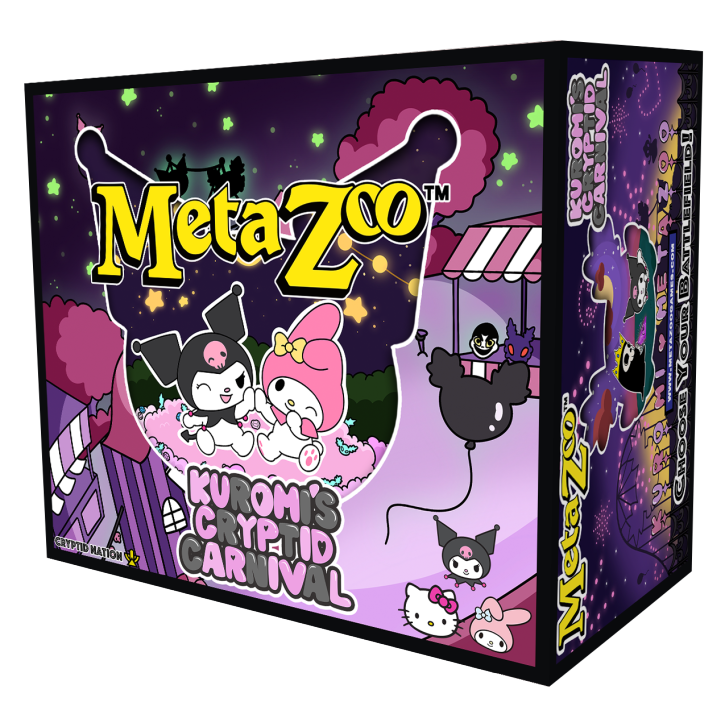 MetaZoo TCG: Kuromi&#39;s Cryptid Carnival Booster Box  MetaZoo Games Marketplace   
