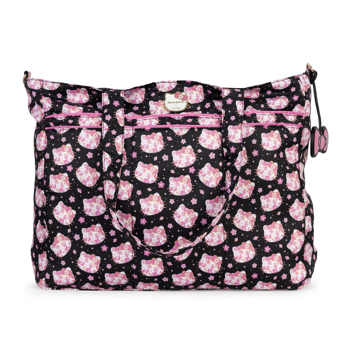 hello kitty diaper backpack jujube Hello Kitty x JuJuBe Super Be Tote Bag (Cherry Blossoms)