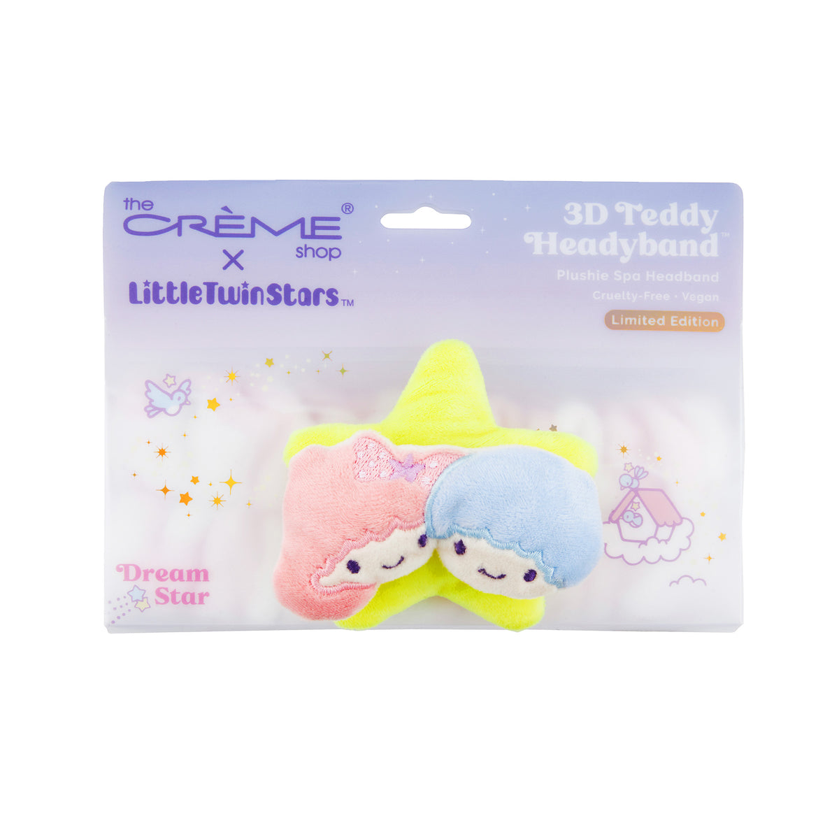 LittleTwinStars x The Crème Shop Dream Star 3D Teddy Headyband Beauty The Crème Shop   