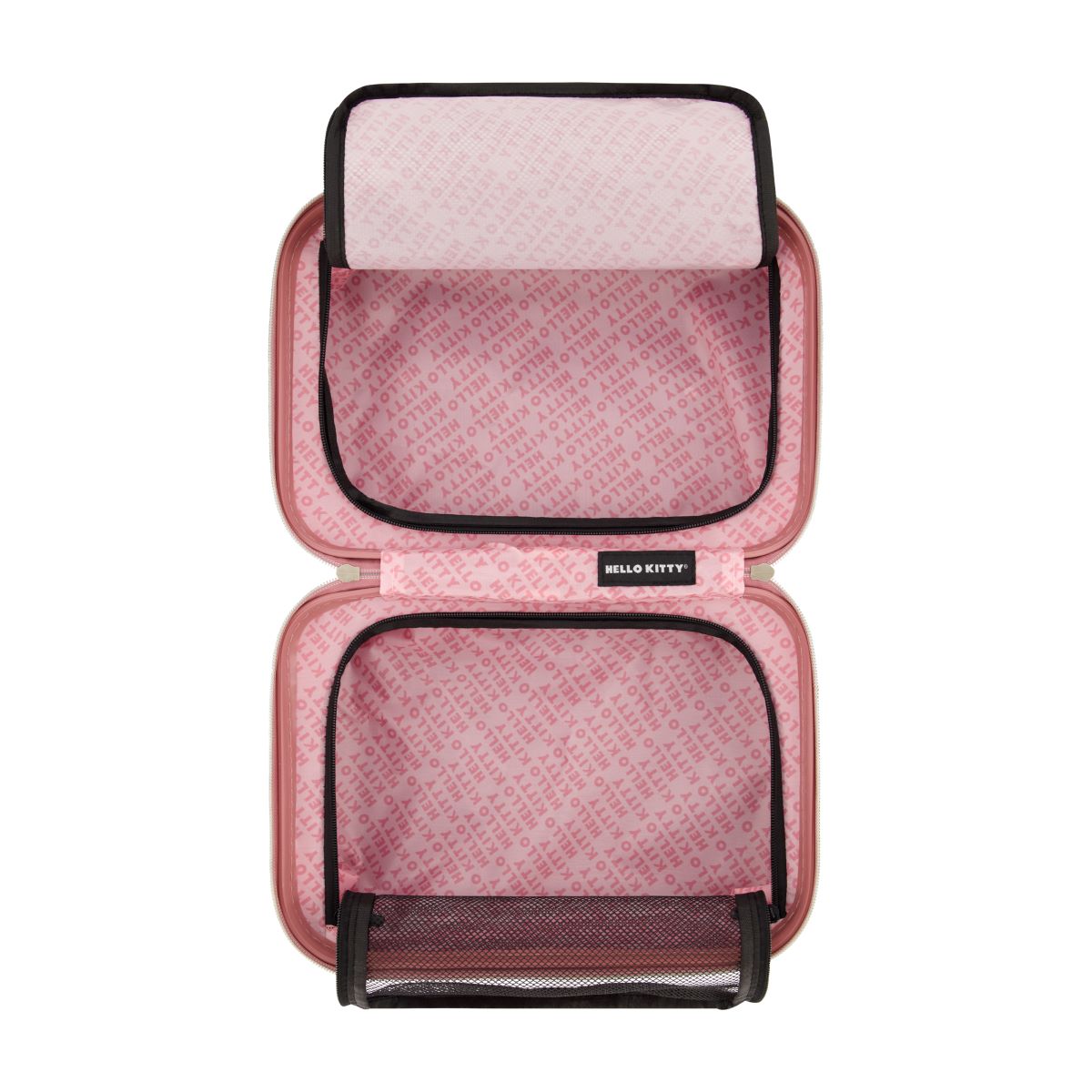 Hello Kitty x FUL Pink Molded Carry-On Train Case Travel Ful Luggage