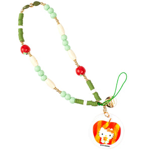 Sanrio Characters Beaded Necklace Hello Kitty