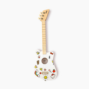 Hello Kitty x Loog Kids Mini Acoustic Guitar (White) Home Loog Guitars