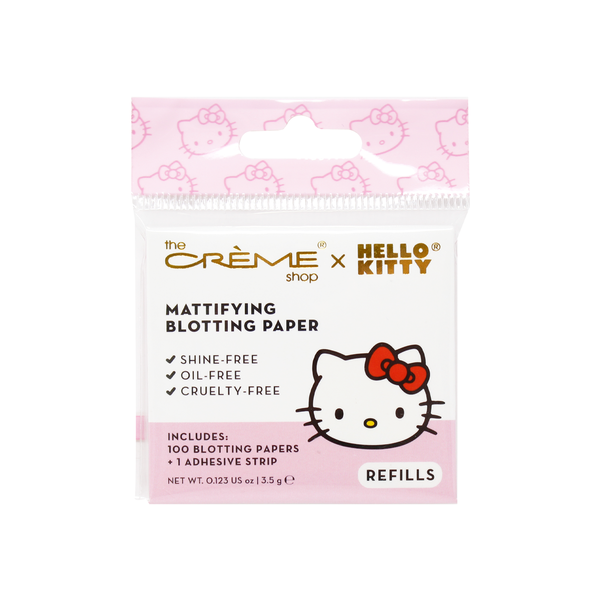 Hello Kitty x The Crème Shop Mattifying Blotting Paper Refills Beauty The Crème Shop   