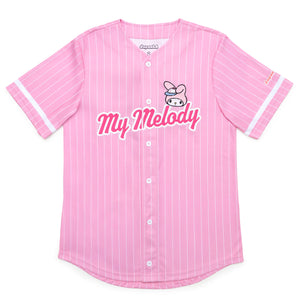 My Melody x JapanLA Baseball Jersey (Pink) Apparel JapanLA