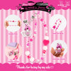 My Melody 50th Anniversary Beaded Charm Mobile Phone Wrist Strap Accessory Hamee.com - Hamee US